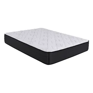 Matelas à ressorts ensachés 5 zones Matelas Sleeping Well Pocket Spring Memory Foam In Box Queen King Size Matelas noir et blanc - Product Image 2