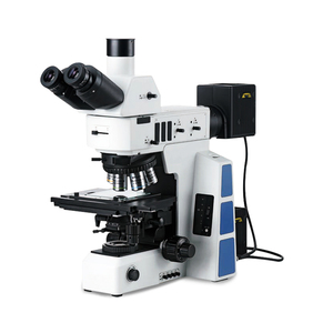 Microscope métallurgique Boshida BD-50, microscope trinoculaire, champ clair, champ sombre, polarisant, DIC pour l'analyse des matériaux - Product Image 1
