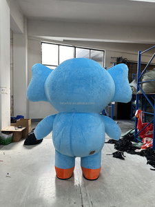 2M 2,6 m lindo caminar elefante inflable mascota <span class=keywords><strong>disfraz</strong></span> bebé <span class=keywords><strong>oso</strong></span> estilo para Halloween venta - Product Image 2