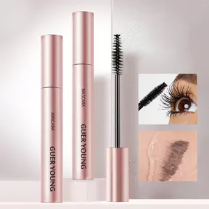 Private Logo Fiber Eyelash Mascara 4d Silk Fiber Eye Makeup Custom Lash Waterproof Mascara Fibre 4d