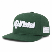 Topi Snapback 6 Panel Tanpa Struktur dengan Logo Kustom OEM, Pinggiran Lengkung Ringan, Bordir Rantai Berkualitas Tinggi