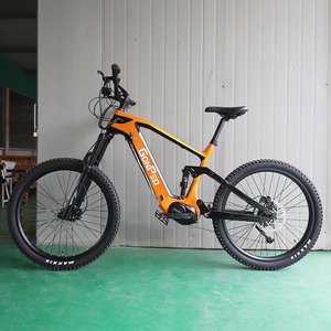 2023 vélo de montagne <span class=keywords><strong>électrique</strong></span> à suspension complète 500w 1000w moteur moyen emtb bafang ebike cadre en carbone - Product Image 1