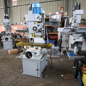 <span class=keywords><strong>Machine</strong></span> de fraisage et de perçage manuelle à tête pivotante de haute précision ZX50C, tête à engrenages, fraiseuse de table - Product Image 2