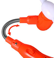 Baguette Magique Lumineuse Tournante pour Enfants, Jouet LED Clignotant avec Musique, Éventail Lumineux LED, Cadeau d'Anniversaire - Grande Vente