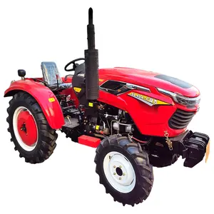 4wd CE 40HP 4X4 Wheel Farm Tractor agriculture farm tractors traktor with front loader farm garden tractor with optional parts
