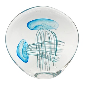 Escultura de Vidrio Tipo <span class=keywords><strong>Medusa</strong></span>, Técnica de Soplado, Decoración para el Hogar, Directo de Fábrica - Product Image 1