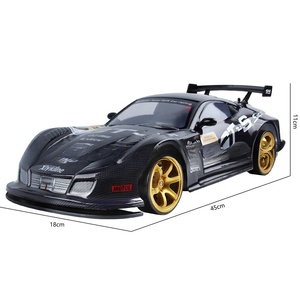 Auto RC Elettrica 4WD 1/10 con Telecomando 2.4G, Costruzione in Metallo, 3 Canali, Velocità 70KM/H e 40KM/H, Pronta all'Uso - Product Image 5