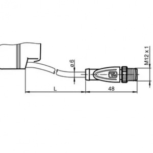 Codificador Incremental P+F TSI40N 30V con Cables, Montaje Horizontal con Brida - Product Image 2