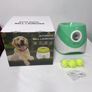 Venta al por mayor de lanzadores de pelotas para perros, lanzador automático de pelotas para perros con 3/6/12 pelotas de tenis para interiores y exteriores - Product Image 6
