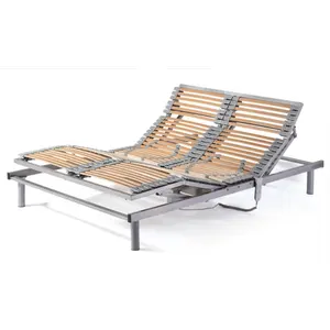Moderna struttura in metallo <span class=keywords><strong>a</strong></span> <span class=keywords><strong>doghe</strong></span> <span class=keywords><strong>elettrico</strong></span> telaio del <span class=keywords><strong>letto</strong></span> regolabile - Product Image 1