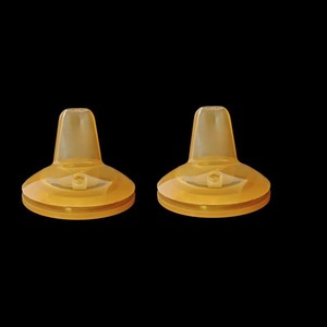 Accessoire combiné tétine et paille en silicone à débit rapide, tête de remplacement pour biberons à col large compatibles <span class=keywords><strong>avec</strong></span> les biberons à boule lestée - Product Image 3