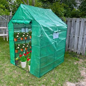 Serra interna ed esterna robusta e portatile giardinaggio verde <span class=keywords><strong>casa</strong></span> copertura per piante piantine di <span class=keywords><strong>erbe</strong></span> fiori - Product Image 5