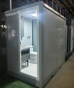 Baños y Duchas Portátiles, Baños Móviles para Exteriores, Casas Prefabricadas, Baños Públicos para Obras de Construcción, <span class=keywords><strong>Casa</strong></span> Contenedor de 20 pies - Product Image 1