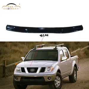 Venta al por mayor de acrílico de alta calidad protector de capó delantero Escudo de insectos deflector de capó para Nissan Frontier 2005-2011