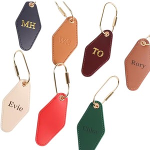 Luxury Diamond Keychain PU Leather <strong>Car</strong> <strong>Key</strong> <strong>Ring</strong> with Hook Anniversary Gift for Men Promotional Gift - Product Image 1