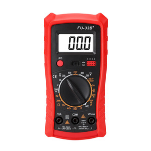 Multímetro Digital Fu-33b 75x49x150mm con Pantalla de 3 Dígitos, Medición de Voltaje y Corriente CA/CC de 600V 10A - Product Image 2