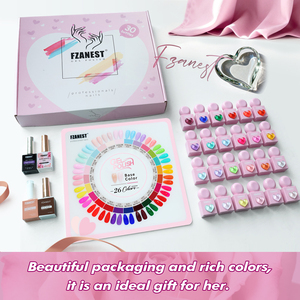 Fzanest TPO <span class=keywords><strong>Nair</strong></span> nghệ thuật Hema miễn phí Gel Polish Set pigmentos móng tay màu sắc mẫu miễn phí Nail Art giáng sinh nailpolish Báo Chí trên móng tay - Product Image 1