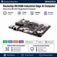 Placa de Desarrollo RK3566 SBC Debian10 Android 11 4K, Computadora de Placa Única OEM/JDM, Pantalla Comercial Inteligente de Fábrica