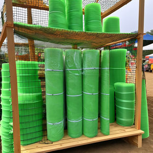 Filet à lamelles en <span class=keywords><strong>plastique</strong></span> extrudé de qualité alimentaire en <span class=keywords><strong>plastique</strong></span> <span class=keywords><strong>rigide</strong></span> dur vert pour filet de volaille de poulet et utilisation de porcelet - Product Image 2