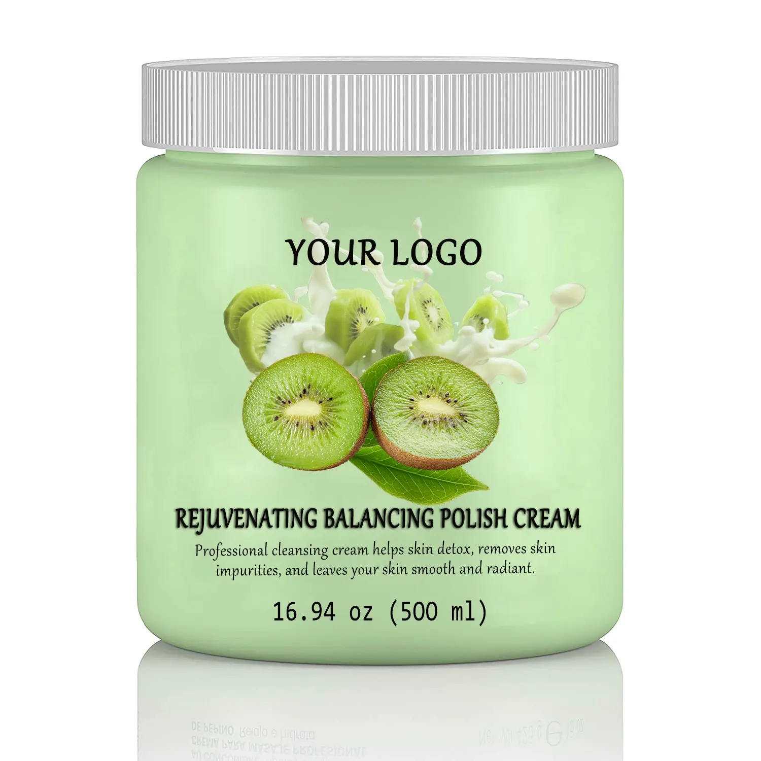 Factory Customize Purifying Face Polish Cleansing Cream Hydrating Cleanser for Face SPA Treatment