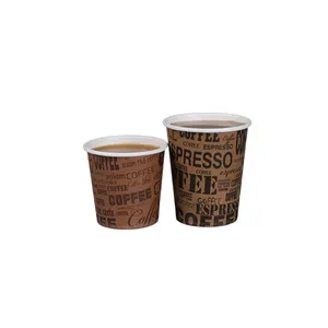 Holesale-taza de café de pared de 9 onzas, vaso barato con logotipo personalizado impreso, proveedor de China
