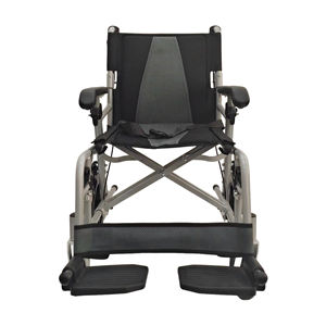 Fauteuil roulant pliable pour personnes handicapées pour personnes âgées, accoudoir réglable, repose-pieds détachable, fauteuil roulant portable léger pour adultes - Product Image 2