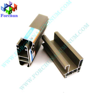 6000 serie sabbiatura Champagne alluminio anodizzato profili di estrusione per finestre scorrevoli indiane/finestra <span class=keywords><strong>Nepal</strong></span> profilo in alluminio - Product Image 3