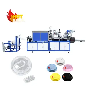 Automatic PET PVC PP Plastic Cover Cup Lid Making Machine Plastic Thermoforming Machine Plastic Lid Bowl Box Making Machine