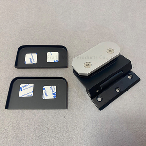 ตู้อาบน้ำโครเมี่ยมเคลือบเงาบานพับทองเหลืองแบบเต็มความยาวบานพับมาตรฐาน - Product Image 4