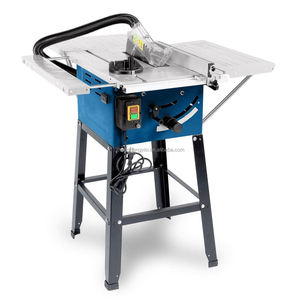 Sierra de Mesa Vertical de Precisión de 10 Pulgadas con Soporte Deslizante de 45 Grados y Motor Central para Cortar Madera en la Industria de la Madera - Product Image 1