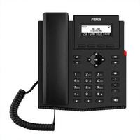 Fanvil X301P Business IP Phone PoE Support Backlit Screen 6-Way Conference EHS Headset Compatible VoIP SIP HD Voice Desktop