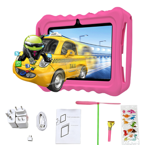 Tableta Infantil de 7 Pulgadas y 64 GB para Niños Pequeños, Tableta Android con WiFi, Juegos Educativos, Pantalla IPS de 1280x800, con Funda de Silicona - Product Image 2