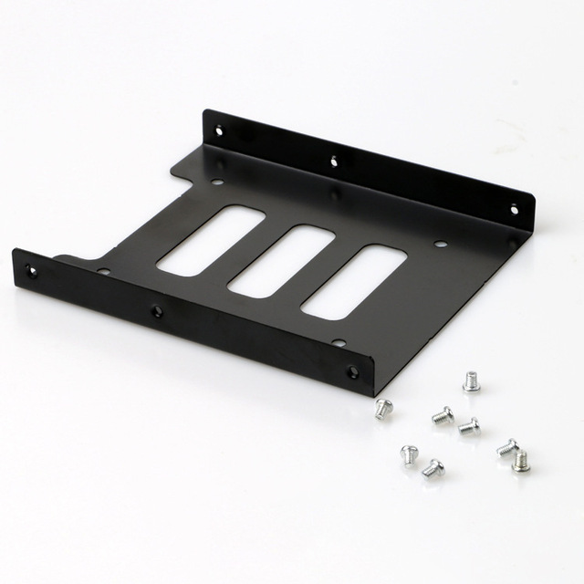 Computer SSD Bracket 2.5 Inches Metal Thick with 8 Screws in Stock
