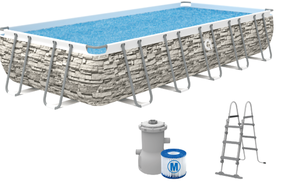 Fabrication et vente en gros de piscines <span class=keywords><strong>Jilong</strong></span> Avenli avec pompe et filtre pour la famille et les enfants - Product Image 3