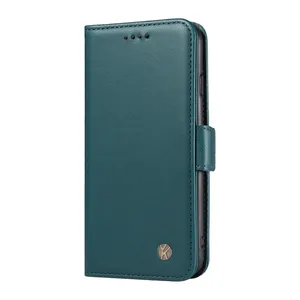 Samsung Galaxy A24/A34/A54 deri Flip Book case, cüzdan PU kılıf için Galaxy not 10