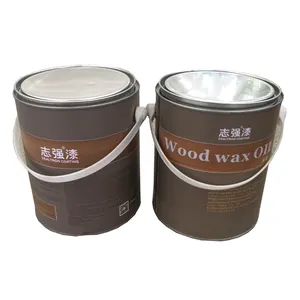 Hot Selling 5 Liter Metal Paint Solid Round Metal Recyclable Steel Bucket Pail