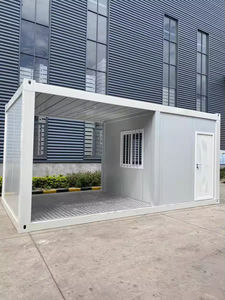 Maison conteneur préfabriquée en vrac pour le projet d'extension portuaire du Pérou, résistante à l'eau et au sel, avec bardage B1 - Product Image 1