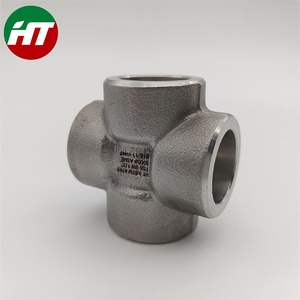 Asme Plug A105n Acero al carbono forjado Sw Socket Soldadura Codo Instalación de tuberías Ansi B16 11 Cap A105 - Product Image 2