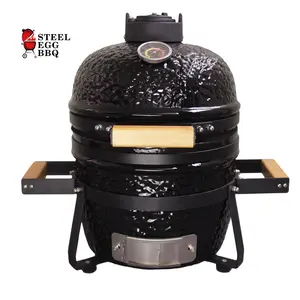 SEB-mini Parrilla de cerámica Kamado para barbacoa, ahumador, multifonciones