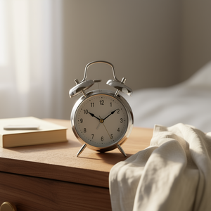 Tfa-Dostmann Nostalgia Alarm <b>Clock</b> <b>Battery</b> Operated 11.6 X 6 X 17.5 Cm With 1 X Aa <b>Battery</b> - Product Image 3