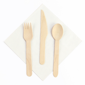 Ensemble de <span class=keywords><strong>couverts</strong></span> en <span class=keywords><strong>bois</strong></span> jetables biodégradables pour vendeurs, avec prix de gros - Product Image 3