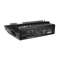 Amplificateur de mixage DJ professionnel 6 canaux PMX-608D 2*350W avec 99 effets DSP intégrés, USB pour scène, système KTV PA, sonorisation live