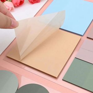 200 PCS Index Tabs 1050 PCS Transparent Sticky Tabs Self-Adhesive Clear Notes <b>Book</b> Tabs for <b>School</b> Office Writable Pasteable - Product Image 6