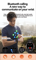 Reloj Inteligente Unisex de Silicona con Carga Magnética, Linterna, Llamadas, Monitoreo de Oxígeno en Sangre, Rastreador de Actividad Física, Resistente al Agua