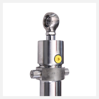 XSL HYDRAULICS Cylindres hydrauliques en acier inoxydable à double effet à vitesse réglable Piston chromé dur pour équipement marin