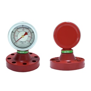 Manómetro Antivibración Tipo Brida bibo YK-150F para Campos Petroleros - Product Image 5