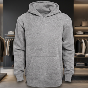 Sweat-shirt à capuche en coton tricoté, coupe ample, pull d'automne, haut respirant, vêtement de sport décontracté, imprimés graphiques personnalisés - Product Image 4