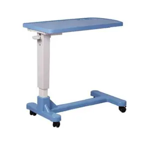 Wholesale ABS Movable Over Bed Table Hospital Bed Side Dining Table