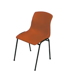 Study Table Chair Single Student Classroom Chair School Furniture Metal Legs Chair