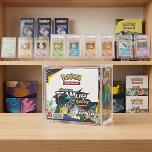 Boîte magnétique Pokémon en acrylique de haute qualité anti-UV 99% 5MM d'épaisseur, design carré classique, boîte de rangement première édition - Product Image 2